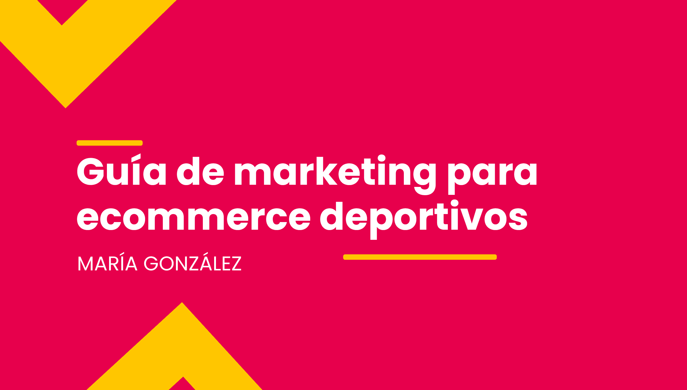 Los ecommerce deportivos son negocios que necesitan estrategias de marketing bien definidas